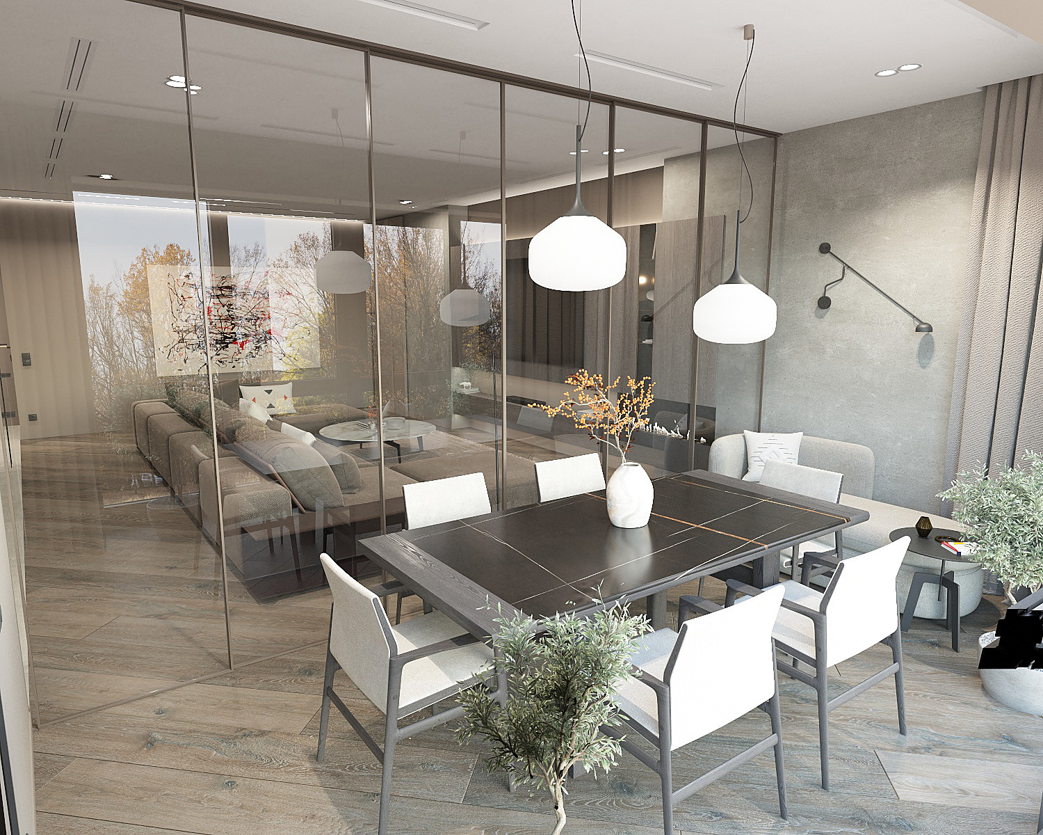 Kitchen-living room / Chisinau/ Moldova-18