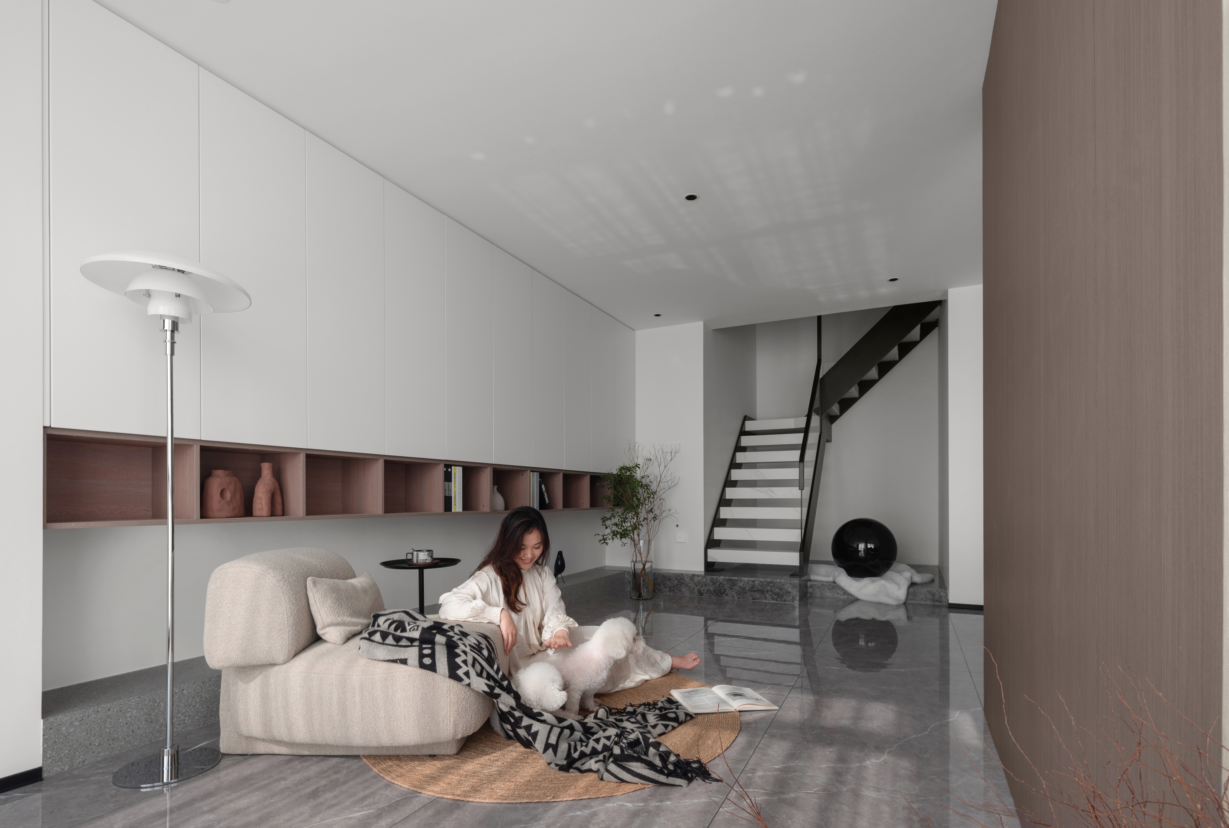 复式采光住宅 · 同堂不同层的空间艺术丨度设计机构-44