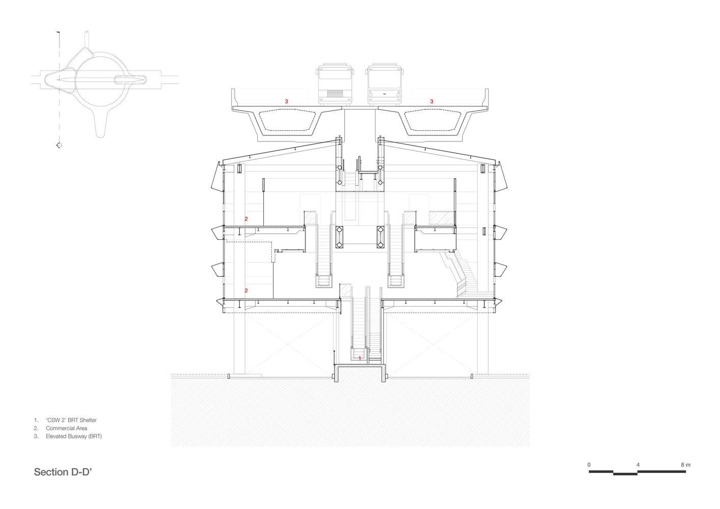 印尼雅加达 Cakra Selaras Wahana 立体交通枢纽设计丨印度尼西亚雅加达丨Studio Lawang-48