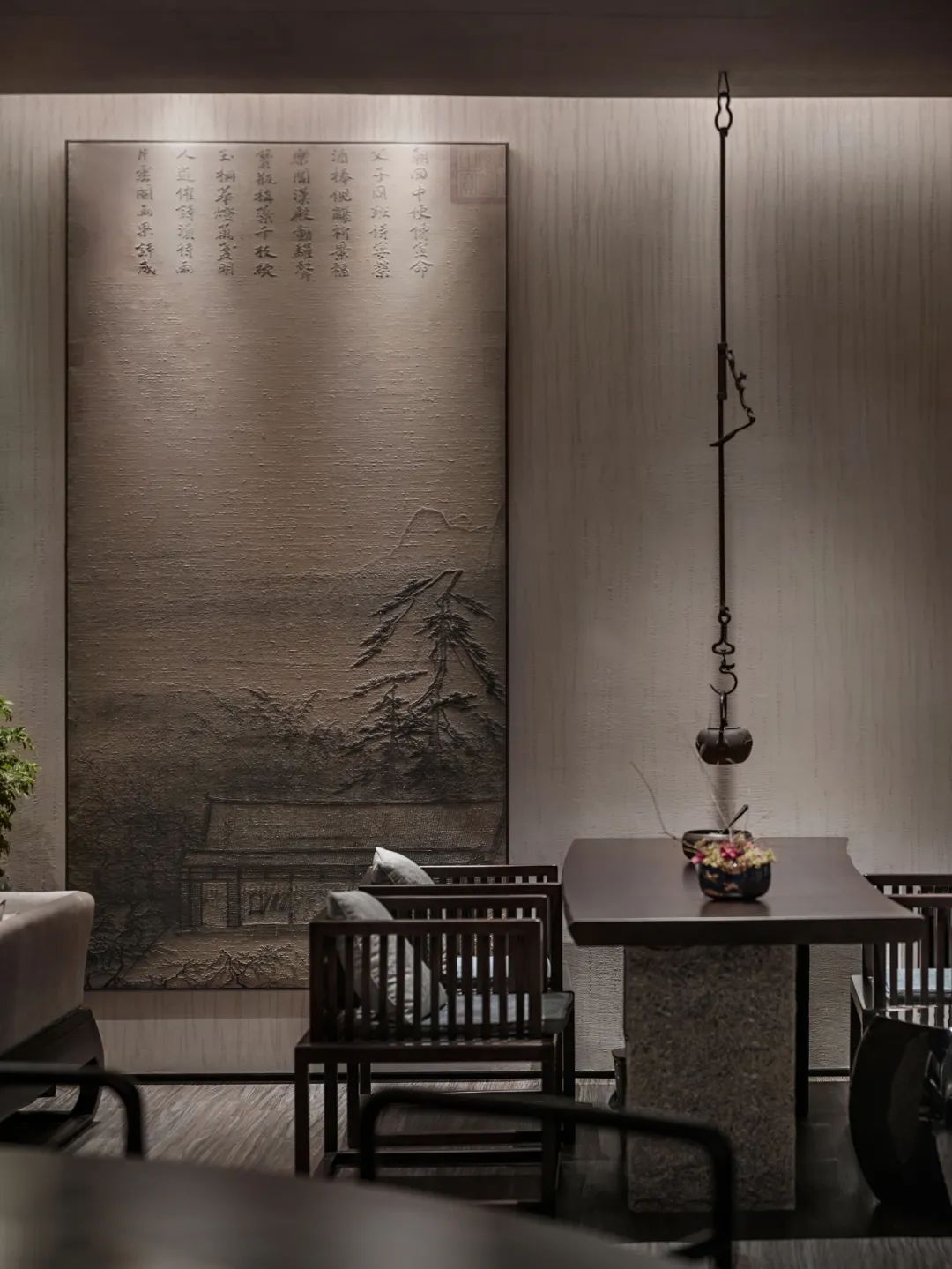 乾园会所 · 东方美学的现代食享空间丨禾田营造-64