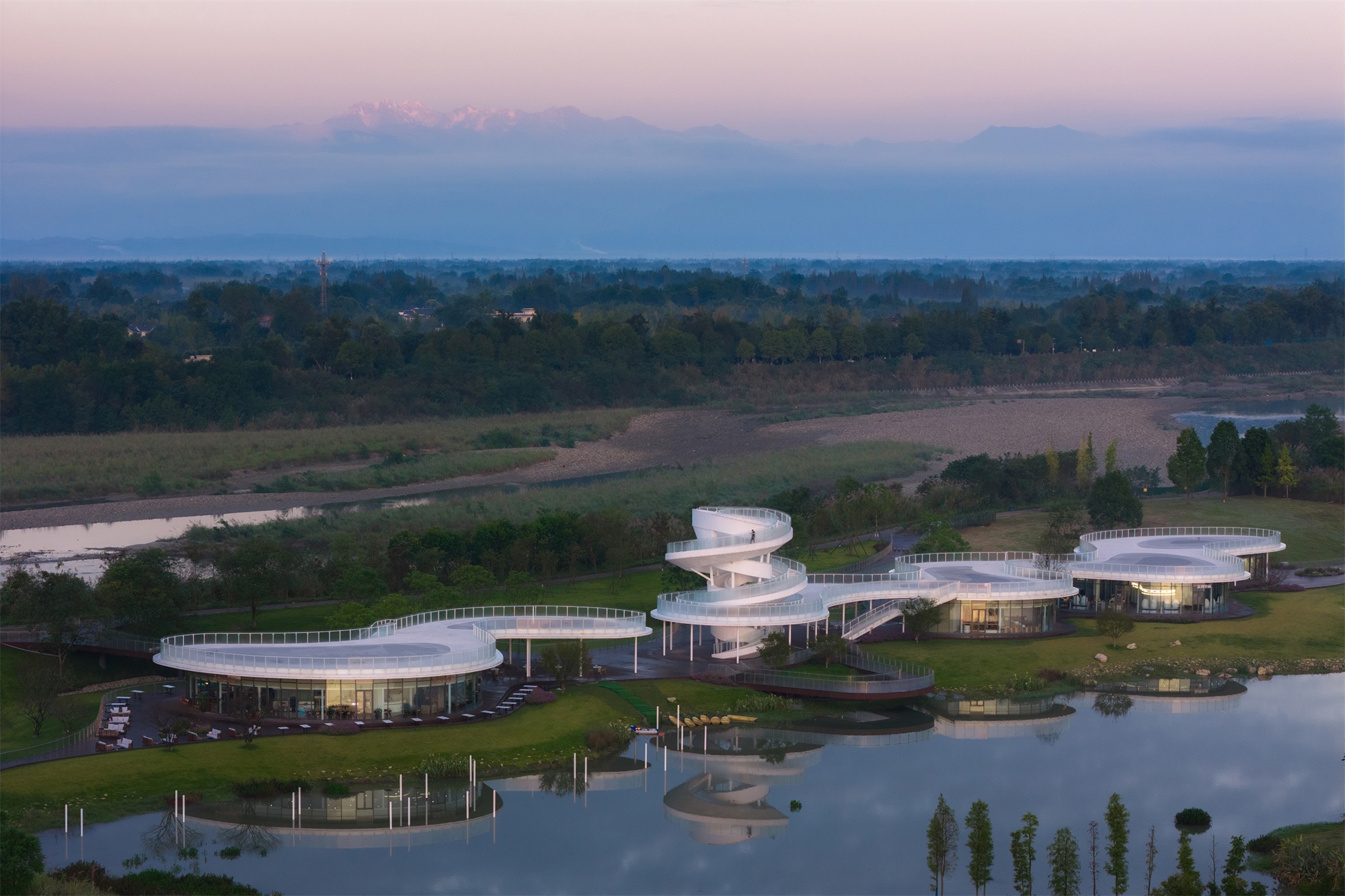 凫岛  鲁家滩湿地公园商业服务中心丨中国成都丨MUDA慕达建筑-89