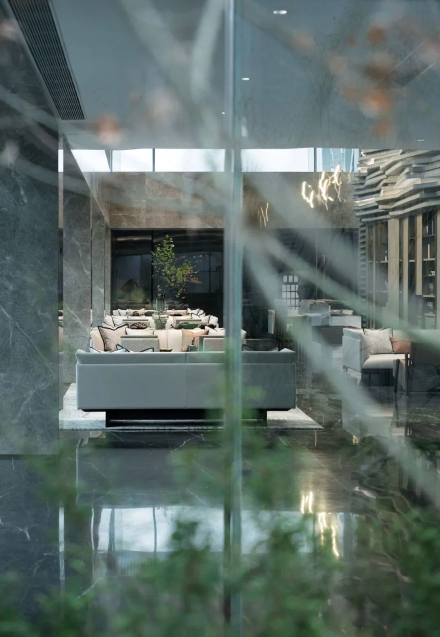 重庆融创文旅城曲水风和销售中心——山城江城,看山听雨-37