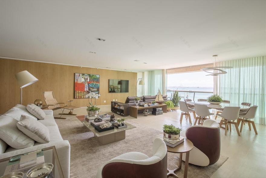 Sidney Quintela 设计的巴西公寓-4