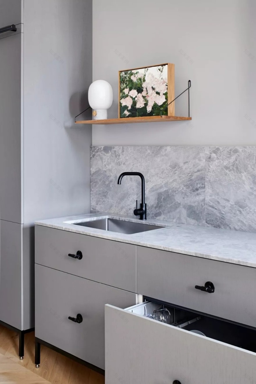 90 平米古典优雅的十九世纪建筑新家-11