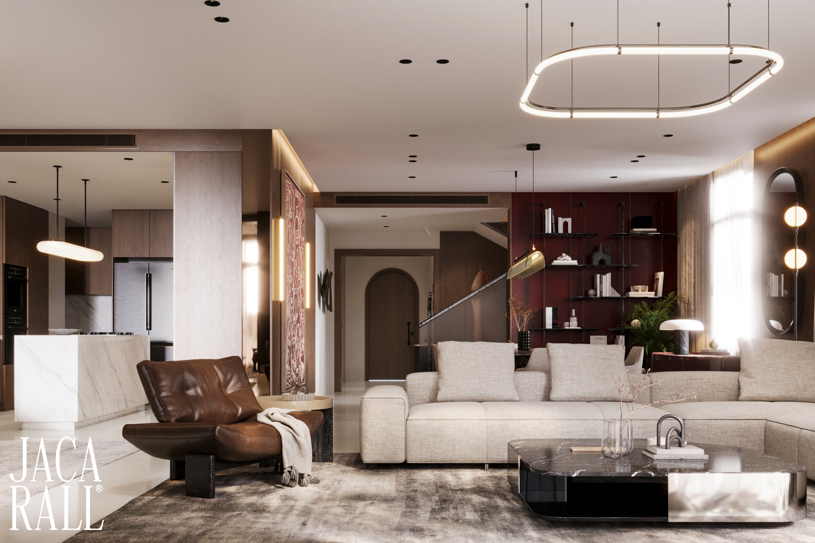 Villa Interior（别墅室内）丨埃及开罗丨JACARALL-15