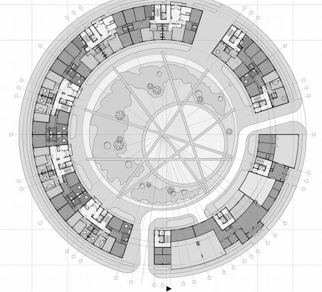 实验性住宅区“水上圆环”丨俄罗斯莫斯科丨ASADOV建筑事务所-44
