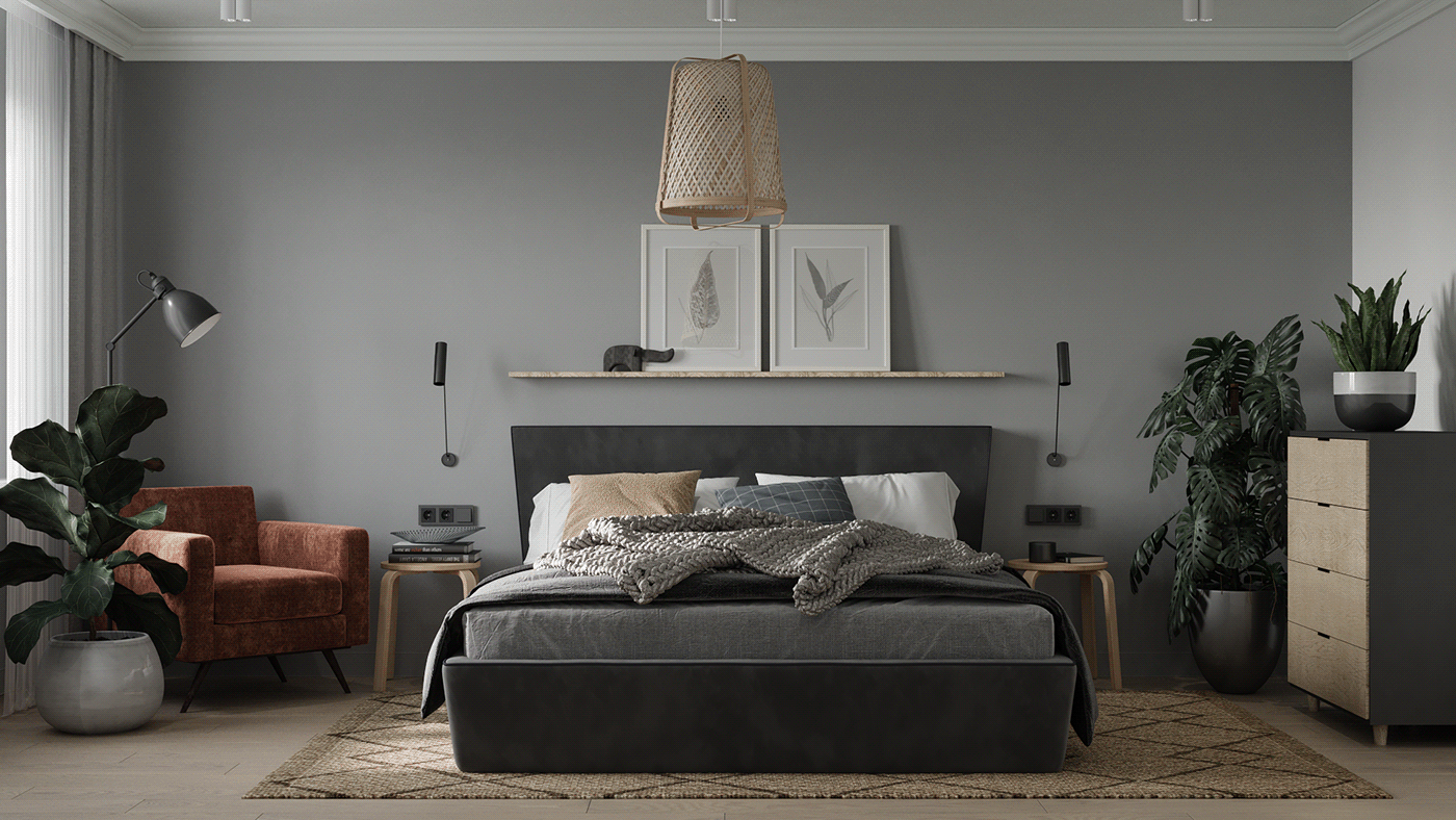 清新的小公寓，完美效果展现                     -8