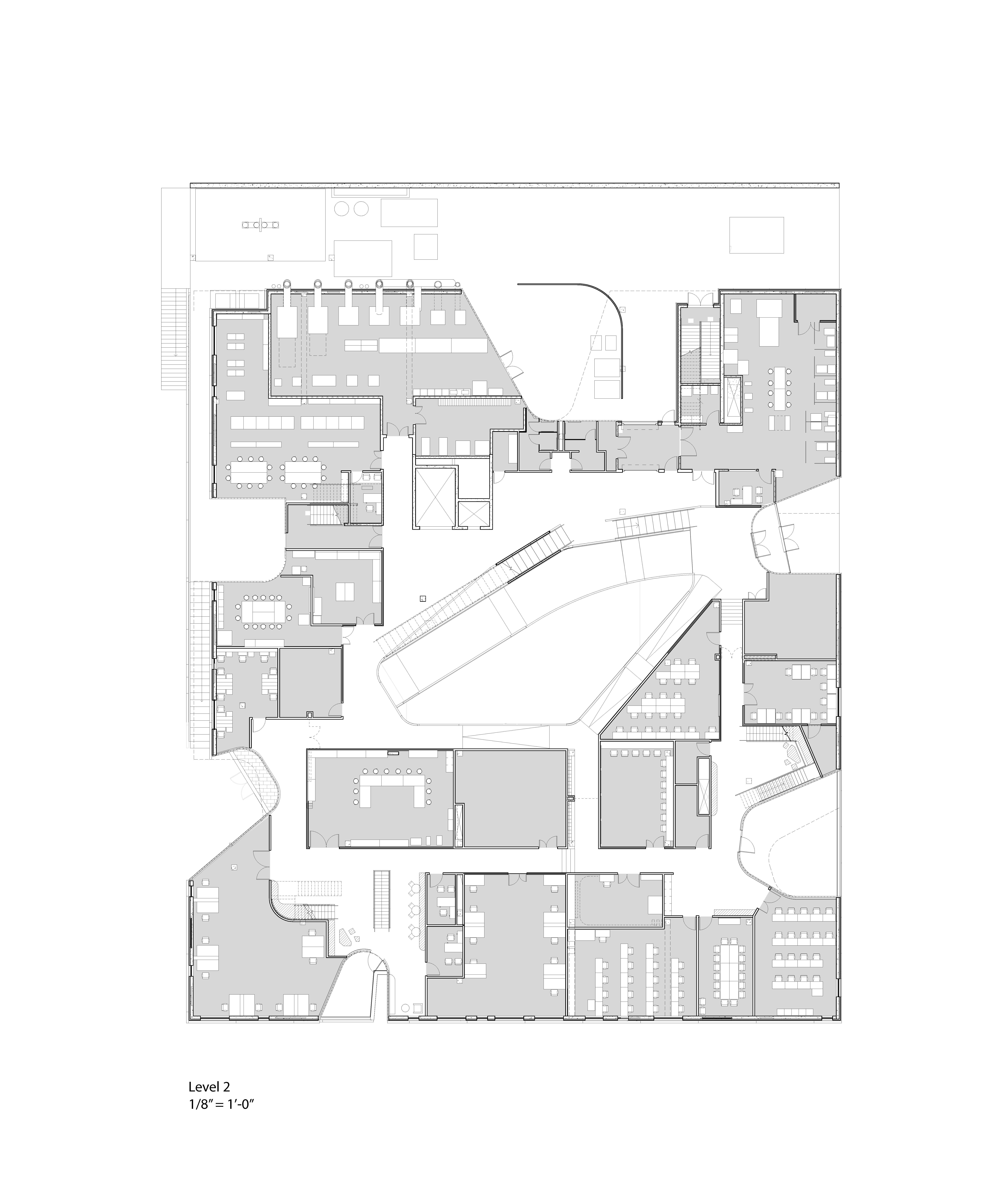 爱荷华大学视觉艺术大楼丨美国爱荷华丨Steven Holl Architects-15
