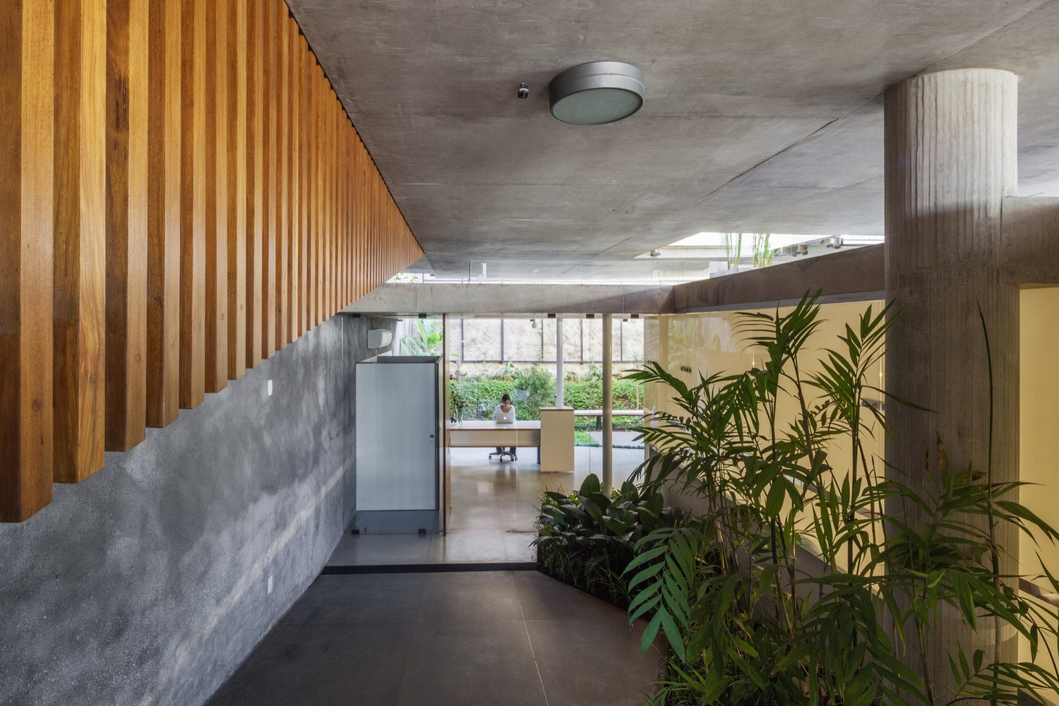 巴西奥兰蒂亚住宅 · 共生设计展现居住与工作空间-43