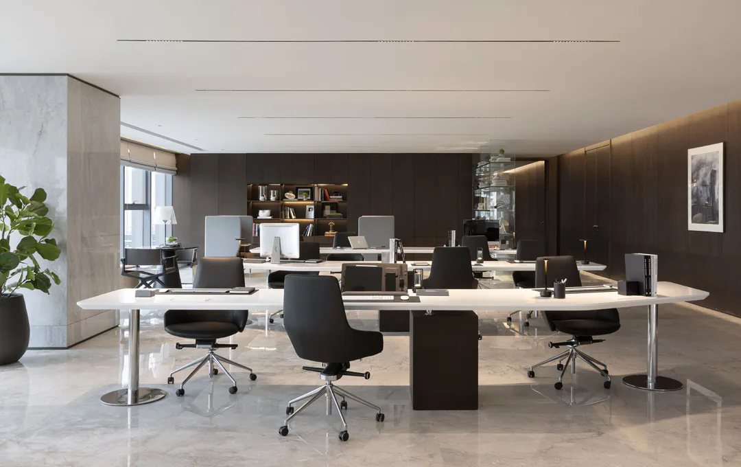 南昌联发中心办公样板房丨中国南昌丨创时空设计-34