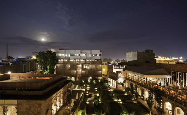 The World’s Best Holiday Building of 2011 Welcomes 2012  The RAAS Hotel in Jodhpur, India-58
