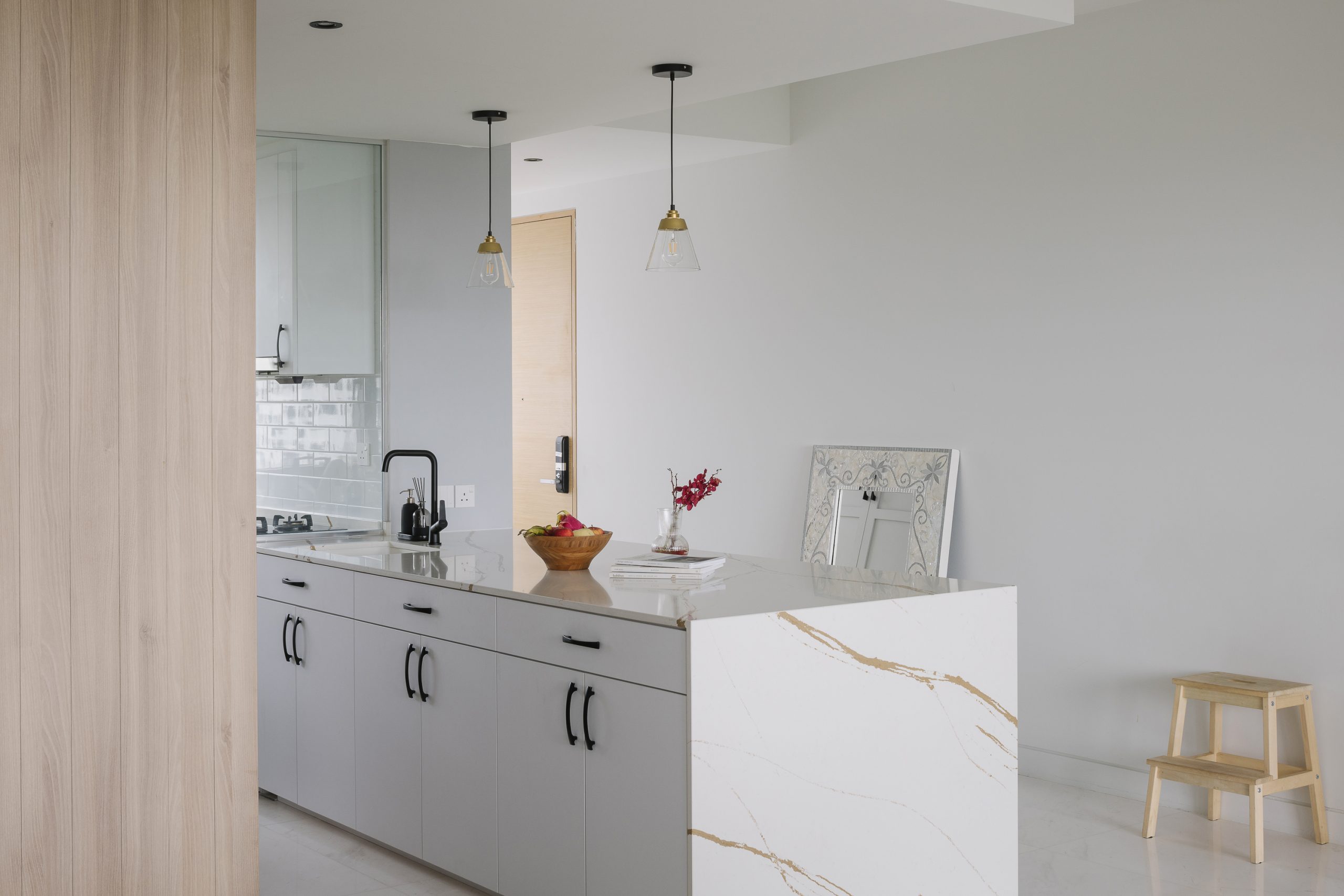 Silversea  3  BR Condo现代加州海岸风住宅丨新加坡丨The Interior Lab-27