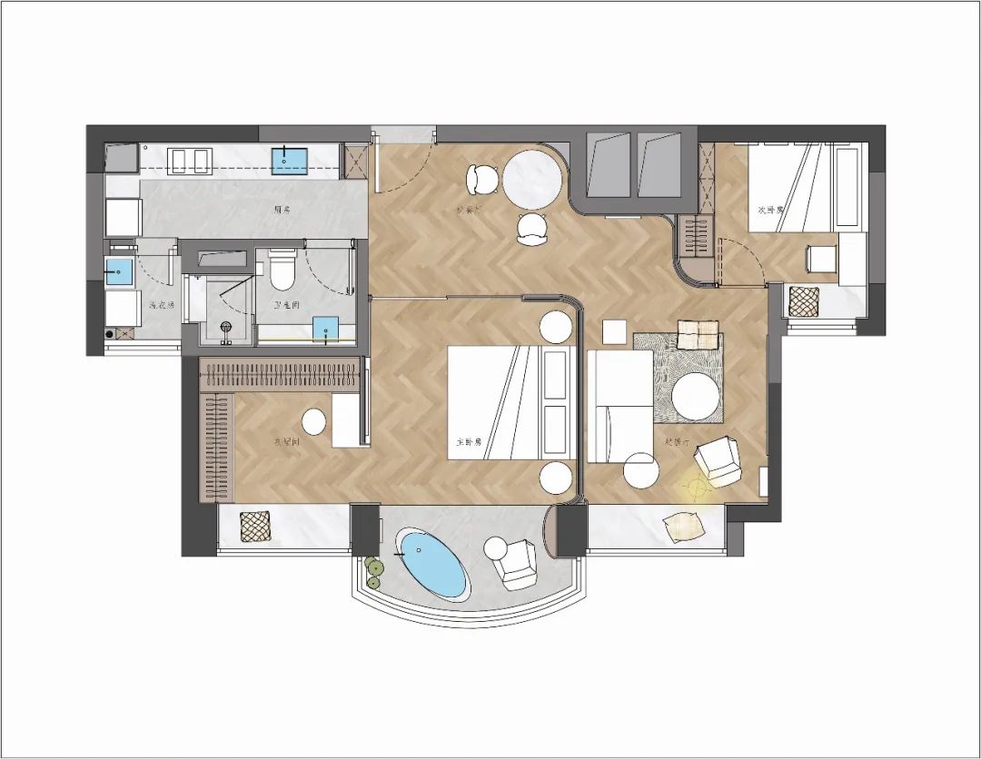 当“精装”撞见“爆改”丨宁波市乐赞室内装饰设计有限公司-8