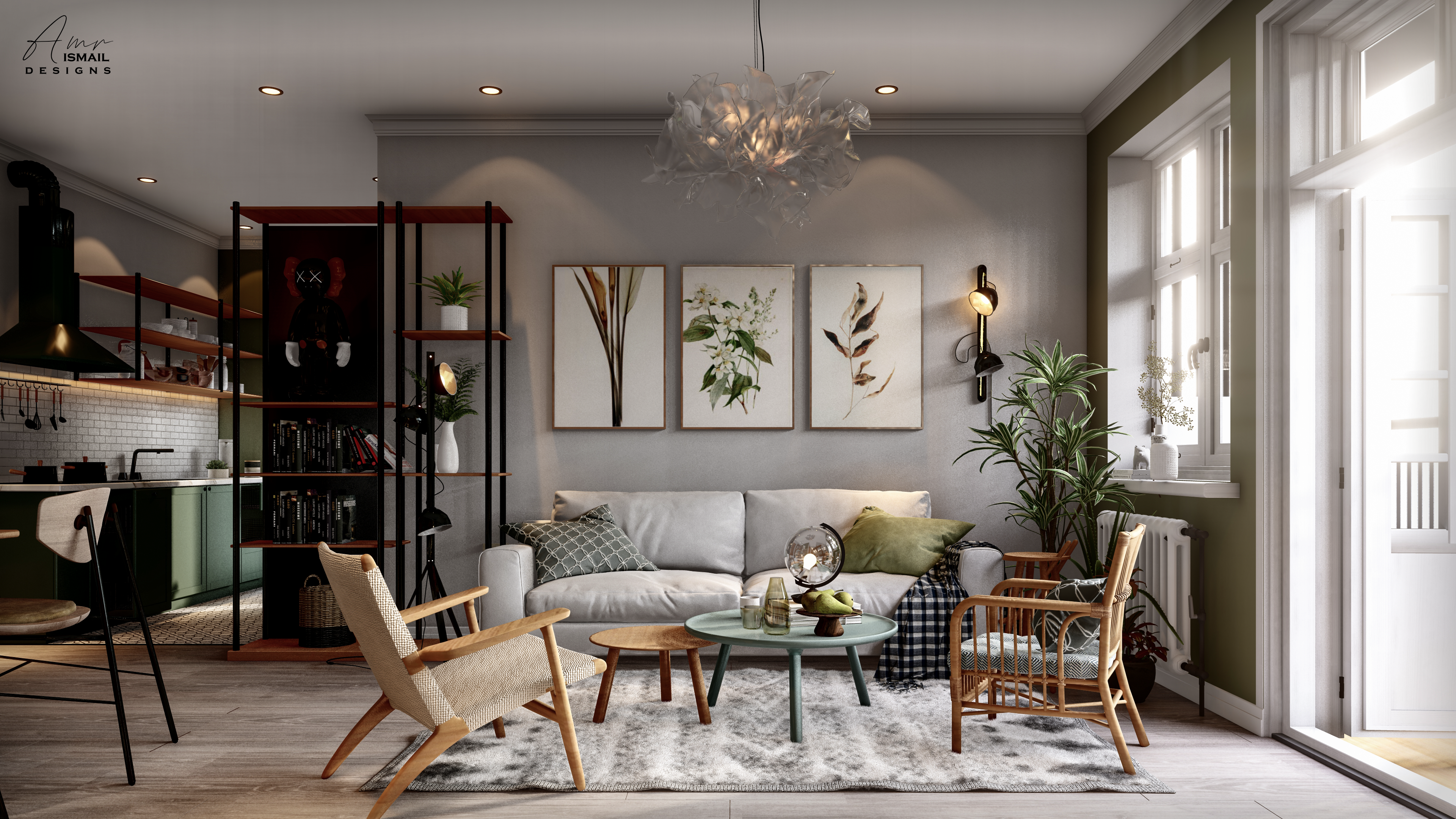 波西米亚风格·生活区域-2