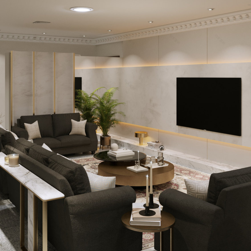 接待厅装修(前后对比)-19