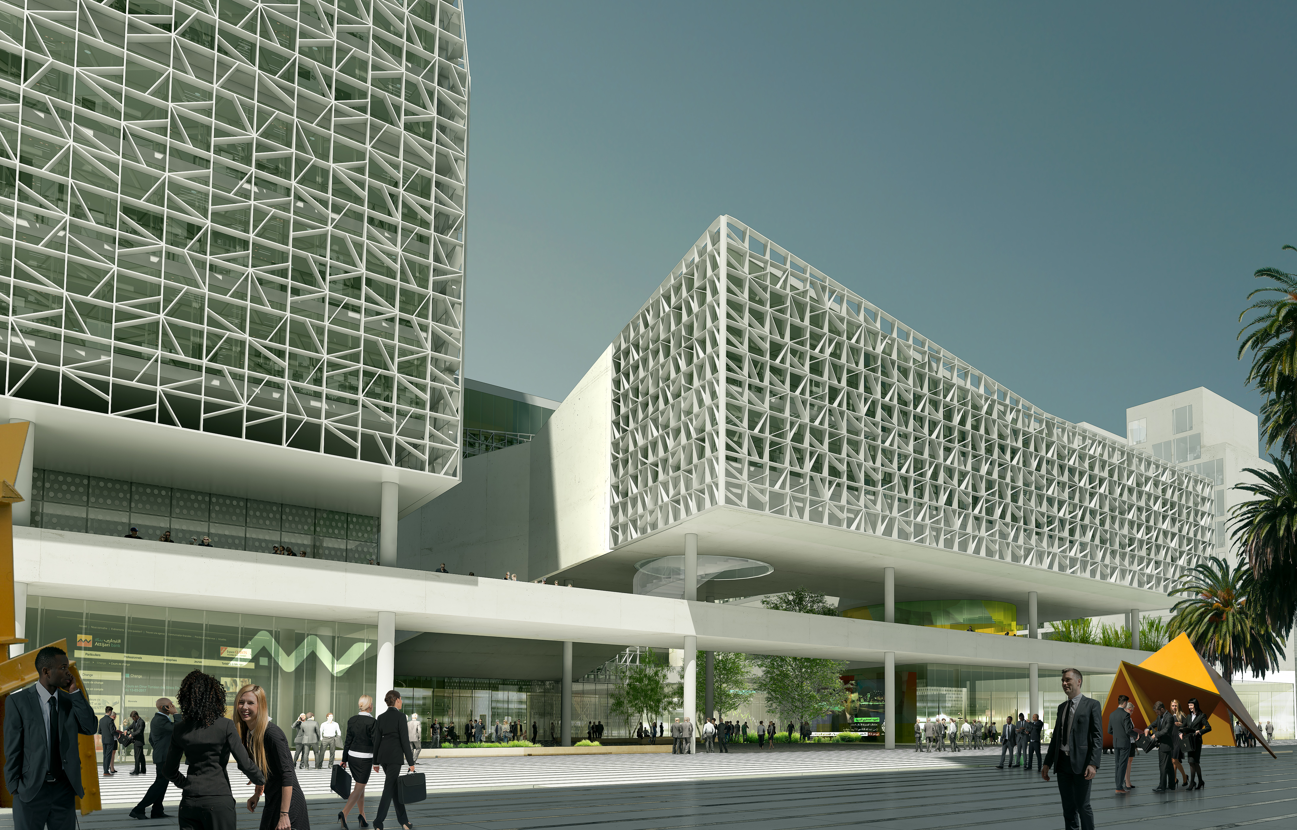 摩洛哥新金融城地标建筑-22