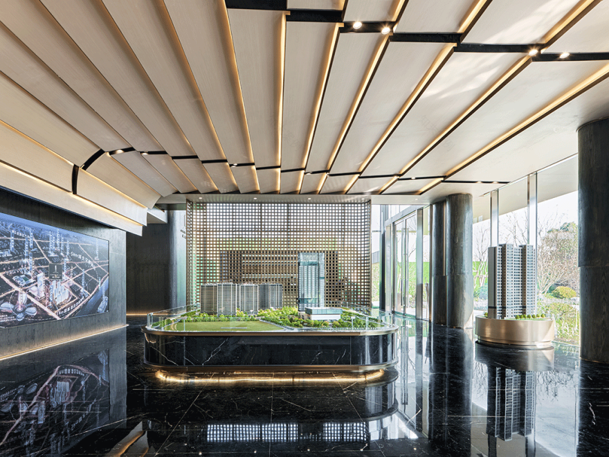 桐乡金地天元鸣望售楼处-15