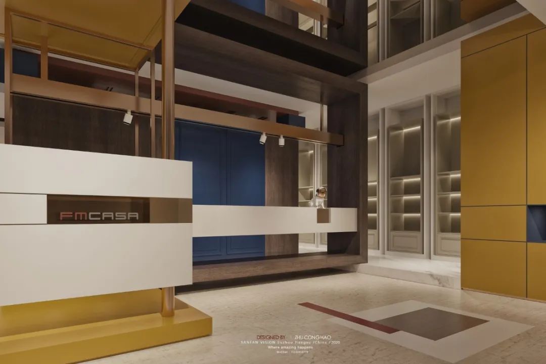 双生共融,苏州展厅设计展现和谐空间理念-8