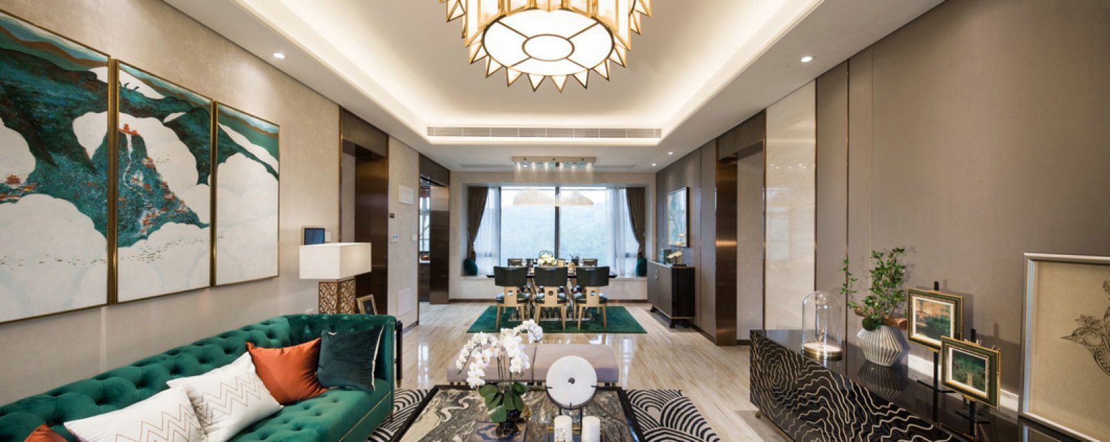 珠海凤凰溪谷法式混搭样板间-6