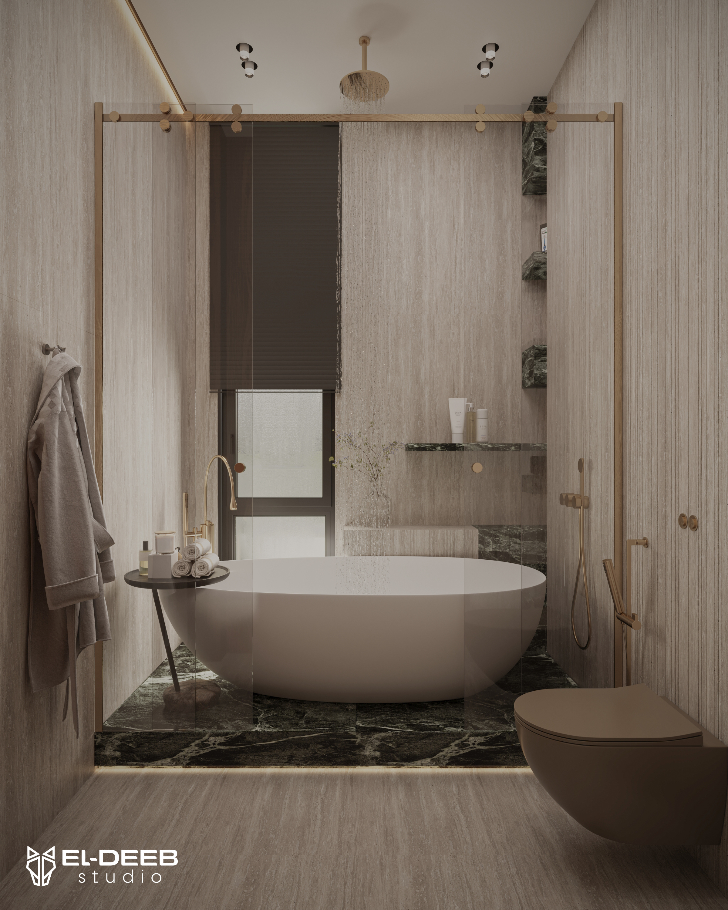 Quiet Lu·ury浴室设计（别墅浴室设计）丨埃及-11