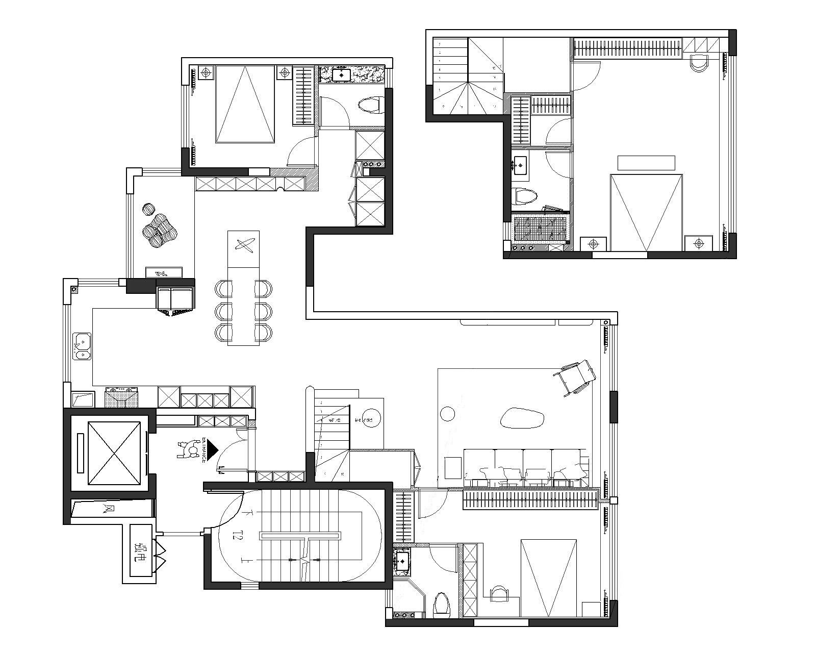 极简中的高级感，用光影与材质碰撞诠释空间美学丨邓德进-37