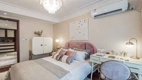 麗山国际六期样板房 | 现代中式 vs 简约美式-4