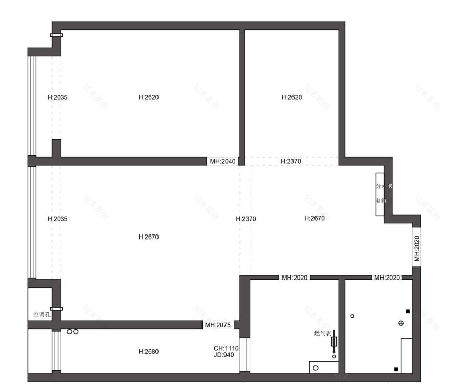 65㎡温馨住宅设计-8