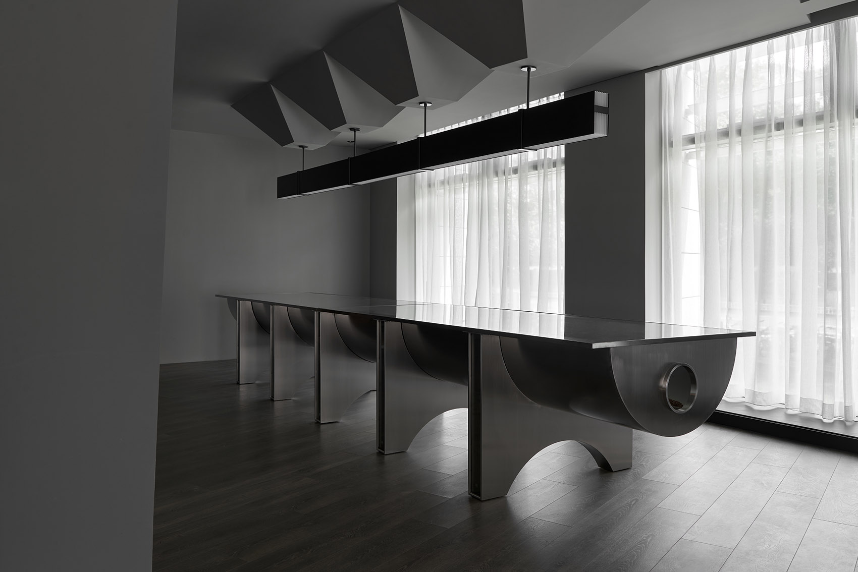 国立酒业办公会客厅丨中国杭州丨泛域设计-43