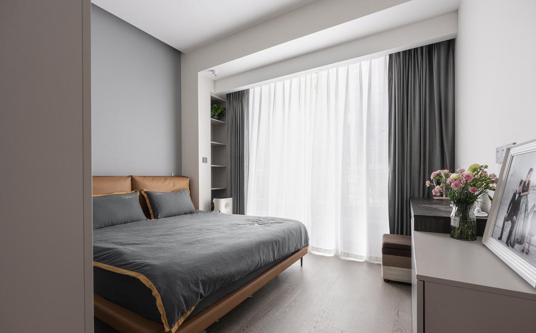 平层温馨现代极简风-38