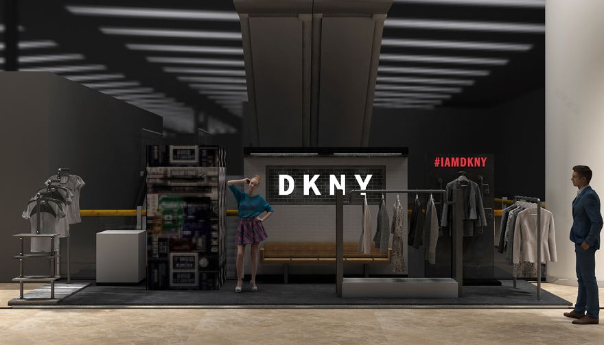 MAP Group Booth - DKNYxMetro Card & Kipling Live Light-4