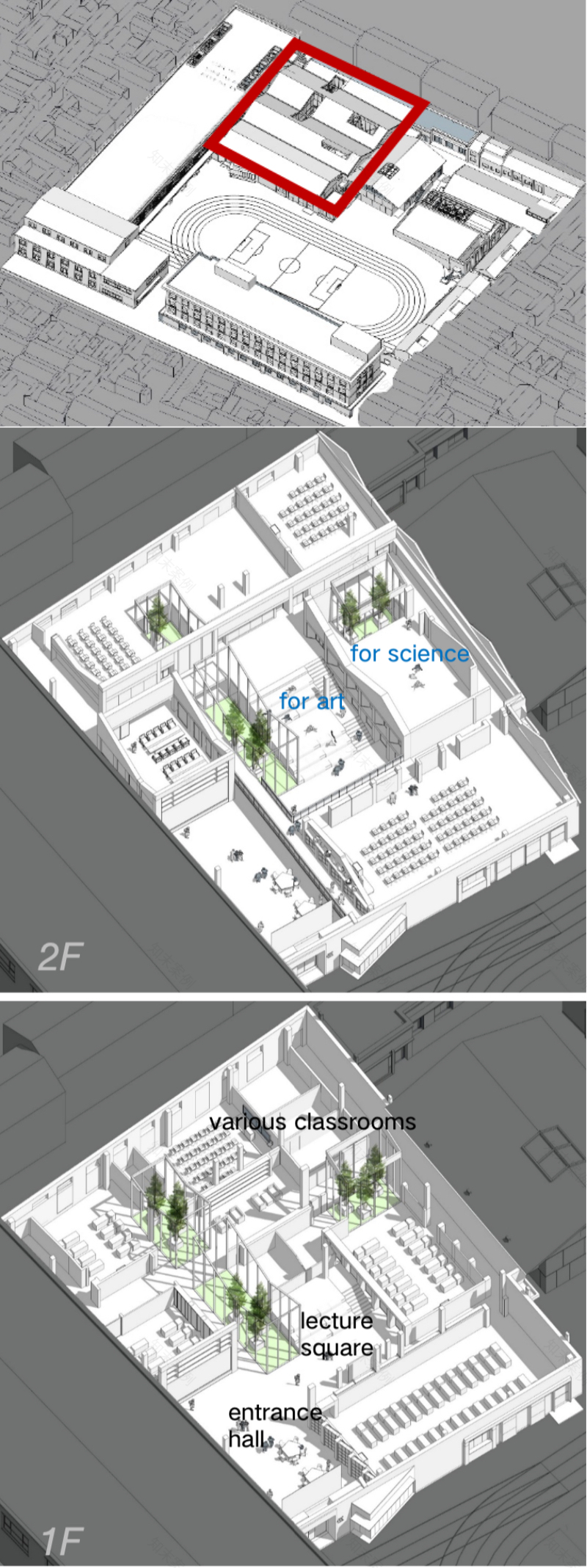 正泽学校平安里校区 / WIT方夏设计 + 北京建院-34