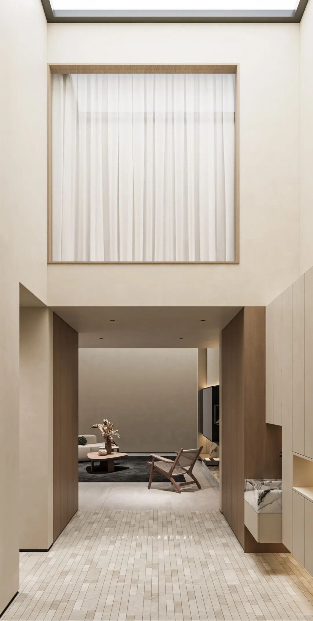 龙湖丽丰·西宸原著400㎡静奢风别墅（《喜 棠》）丨尊道国际设计-22