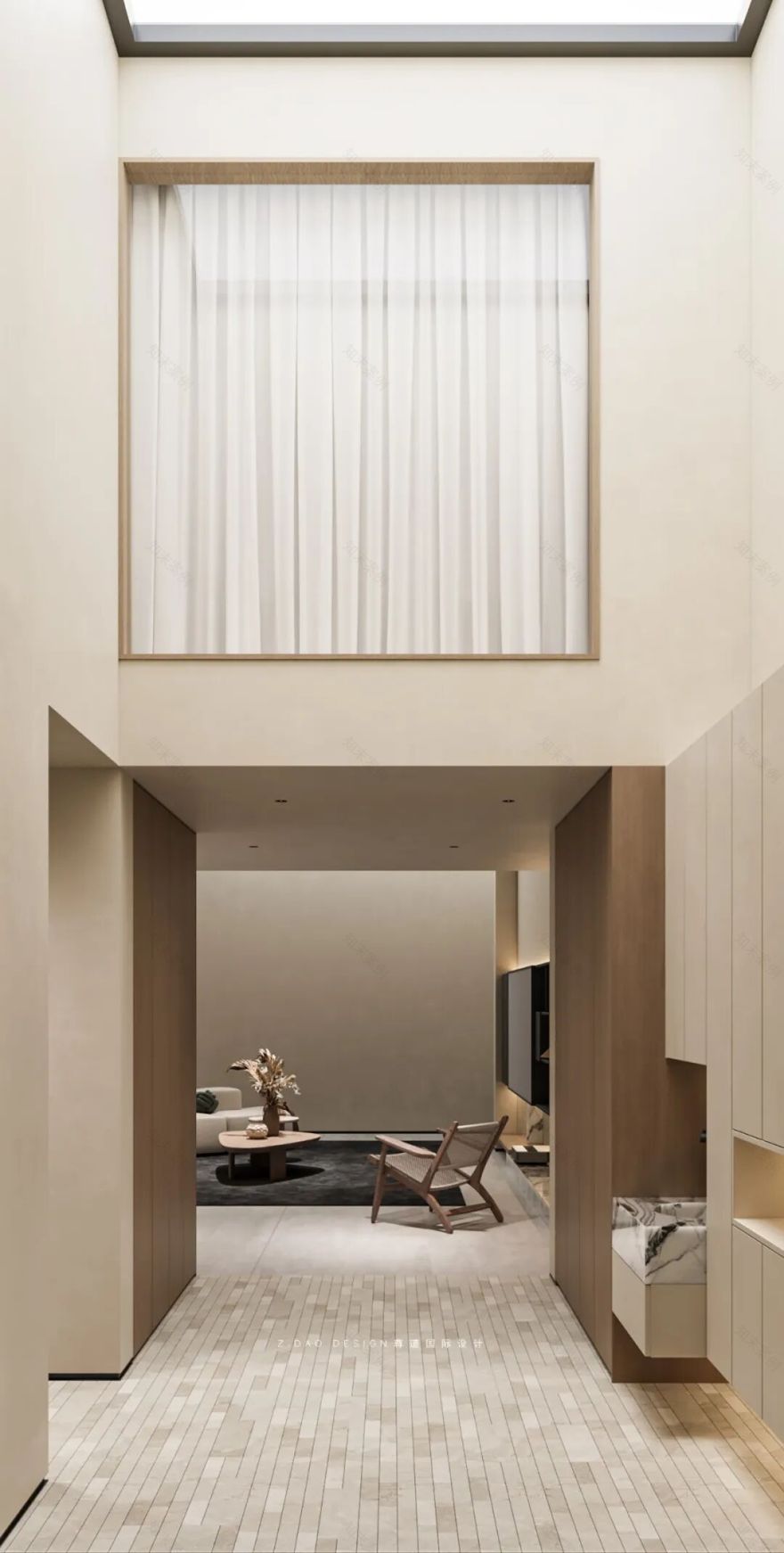 龙湖丽丰·西宸原著400㎡静奢风别墅(《喜 棠》)丨尊道国际设计-22