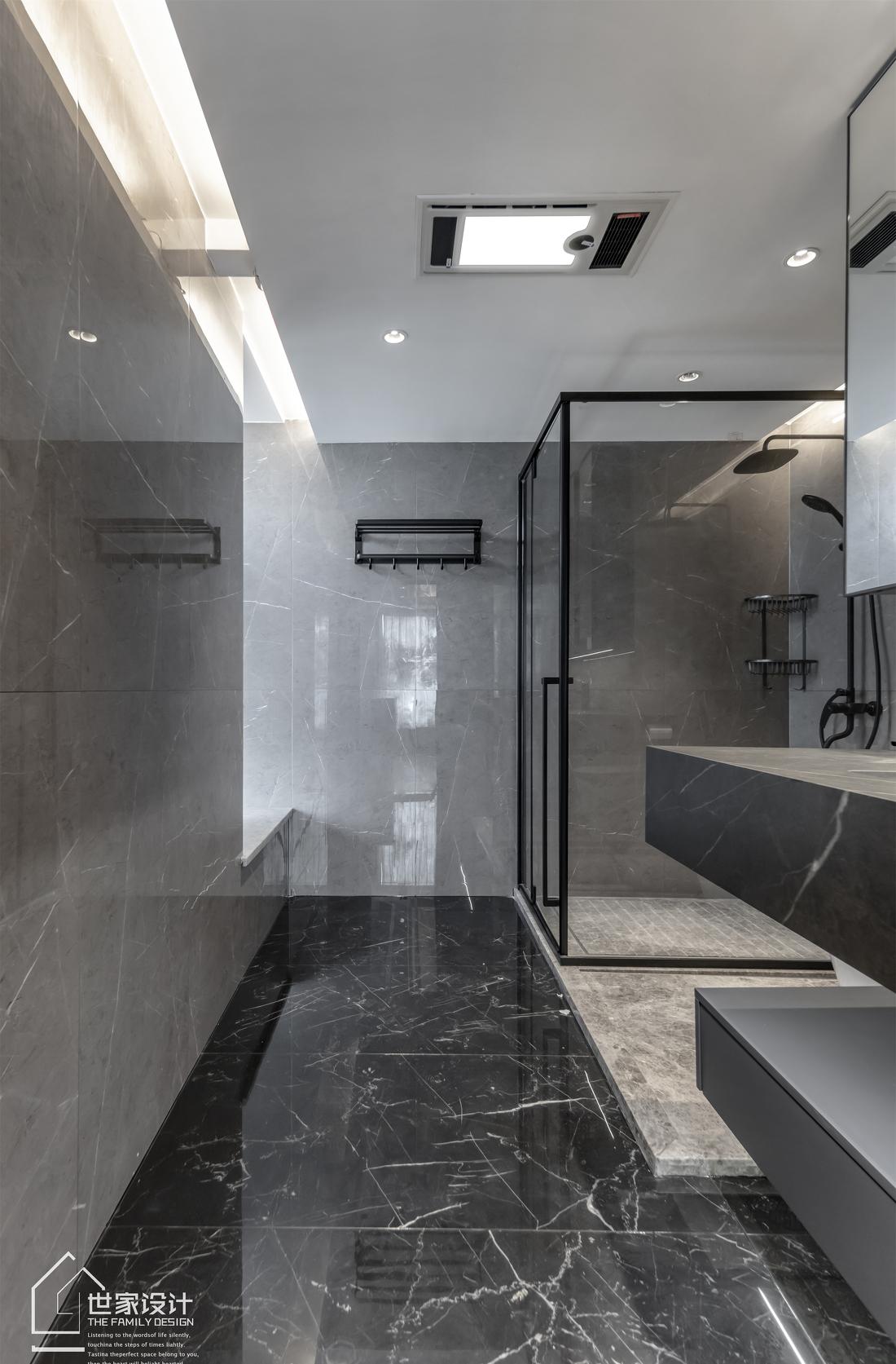 现代黑白灰空间-109