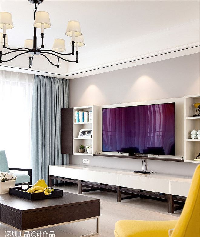 120㎡现代风格住宅  深圳上品设计-4