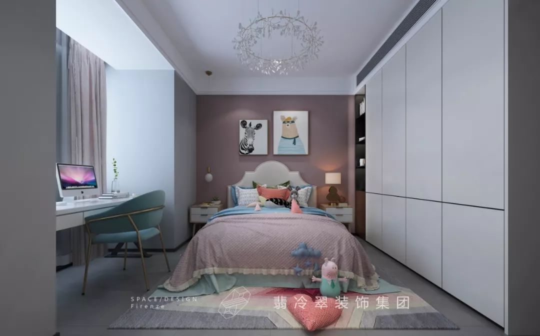 翡冷翠装饰集团 | 建业·九栋洋房,温馨舒适的艺术空间-70