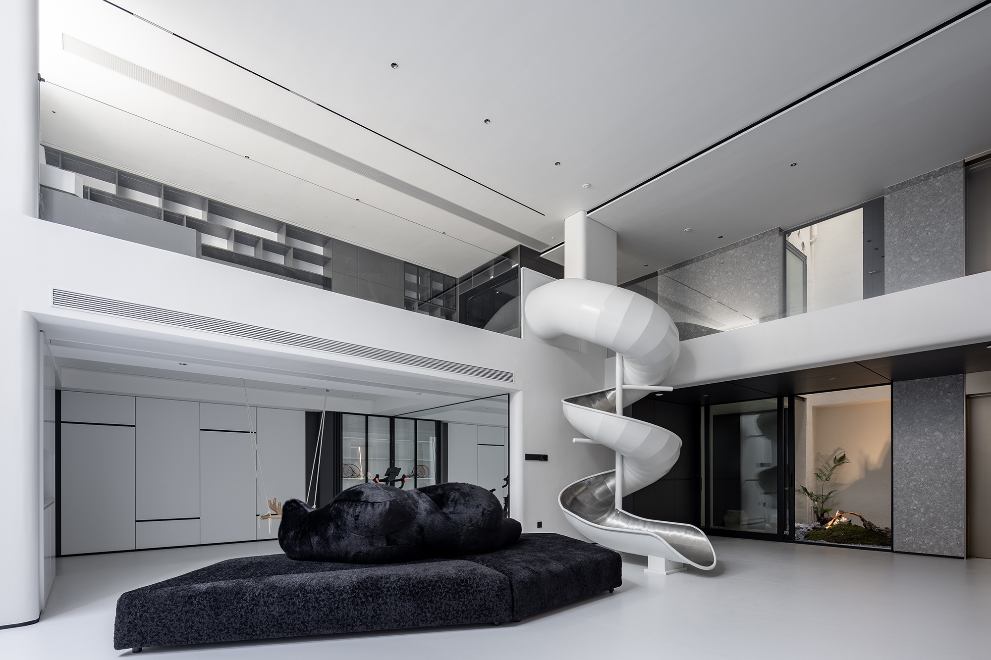 浙江极简美学别墅与自然共生丨中国浙江丨义乌拾嘉空间设计-8