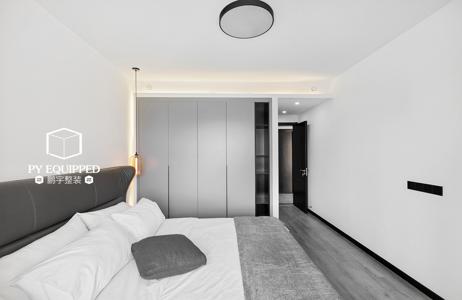 125㎡极简北欧风，白色空间的人性化细节设计-20