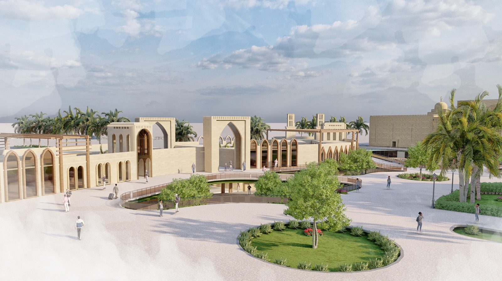 开发阿兹哈尔和侯赛因广场区域提案丨埃及开罗丨小组09（包含يارا مصطفى حسن等多人）-30