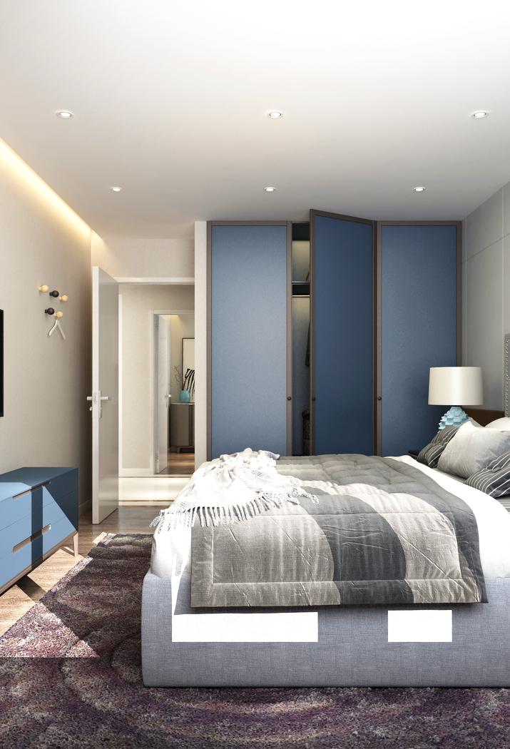 北京朝阳翠城馨园蓝色惬意之家-20