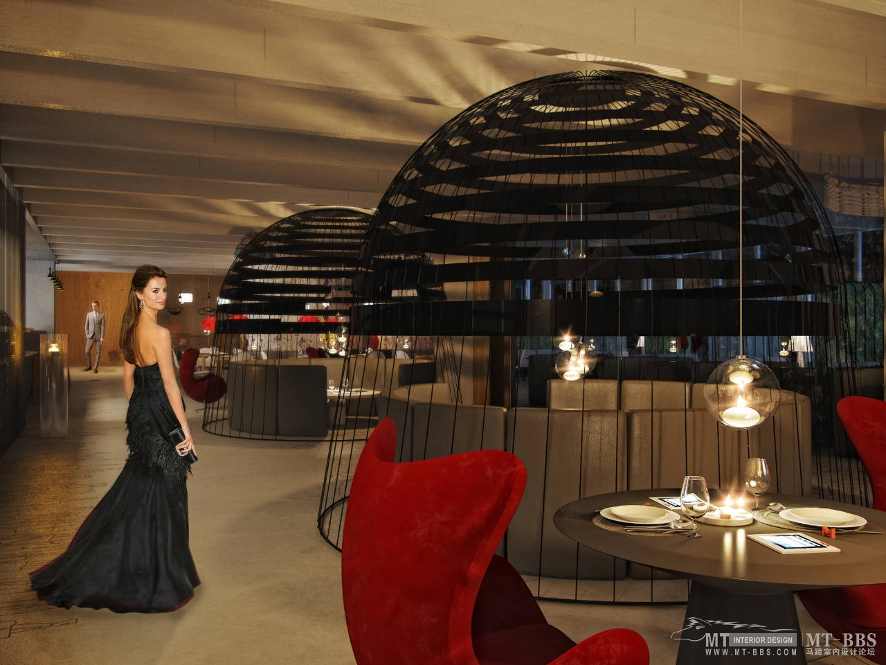 变色龙餐厅（Chameleon Restaurant  Za architects）-17