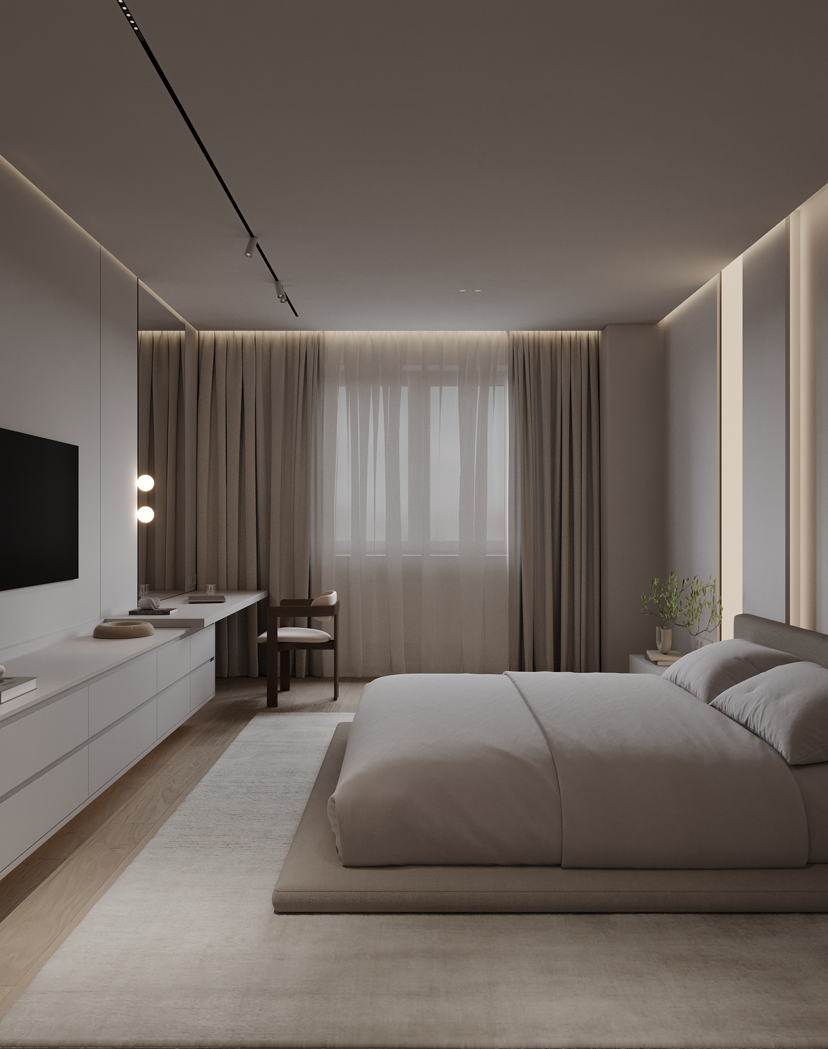 ЖК:Александровский 公寓室内设计项目丨俄罗斯车里雅宾斯克丨Ananev Architects-64