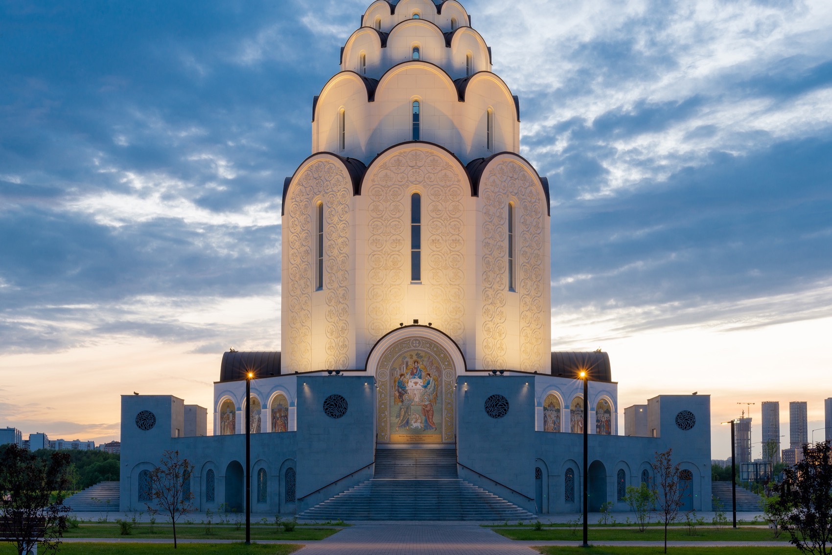 Tushino教堂照明设计丨俄罗斯莫斯科丨СПИЧ,SPEECH(建筑设计),QPRO(照明设计)-17