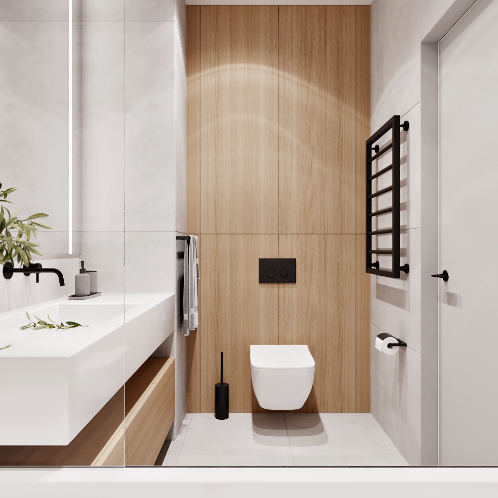 121平，现代简约二层空间设计！                     -27