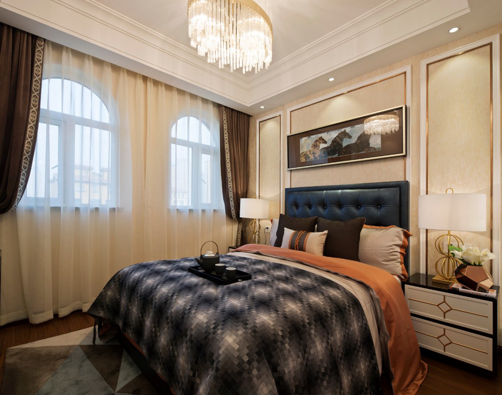 武汉金地叠墅样板房-37