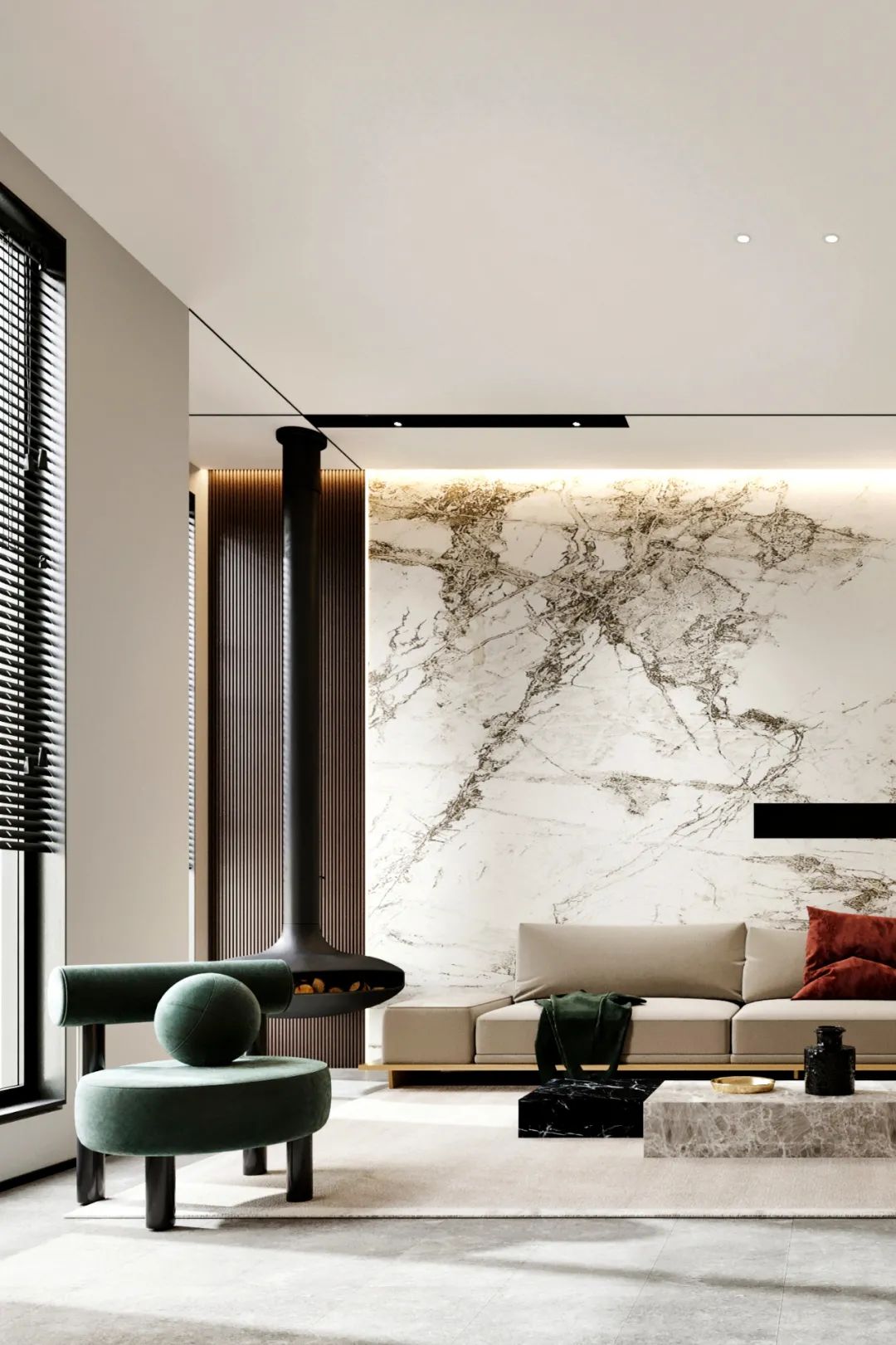 简雅之境 · 四层别墅空间的温馨改造丨中国山东丨Yinji Space Design-0