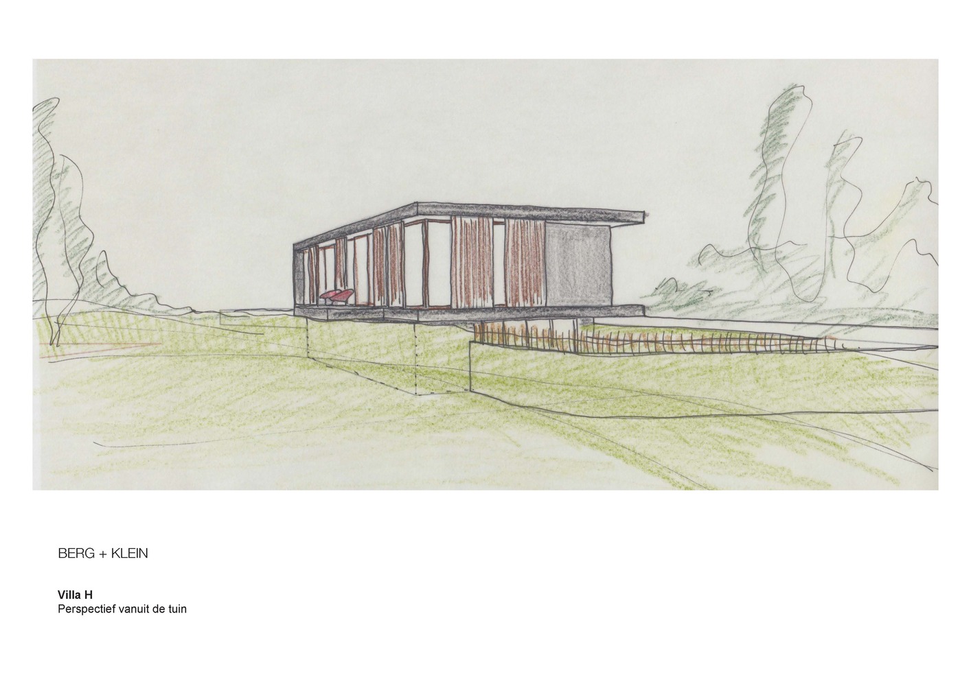 荷兰沙丘上的混凝土木构别墅-68