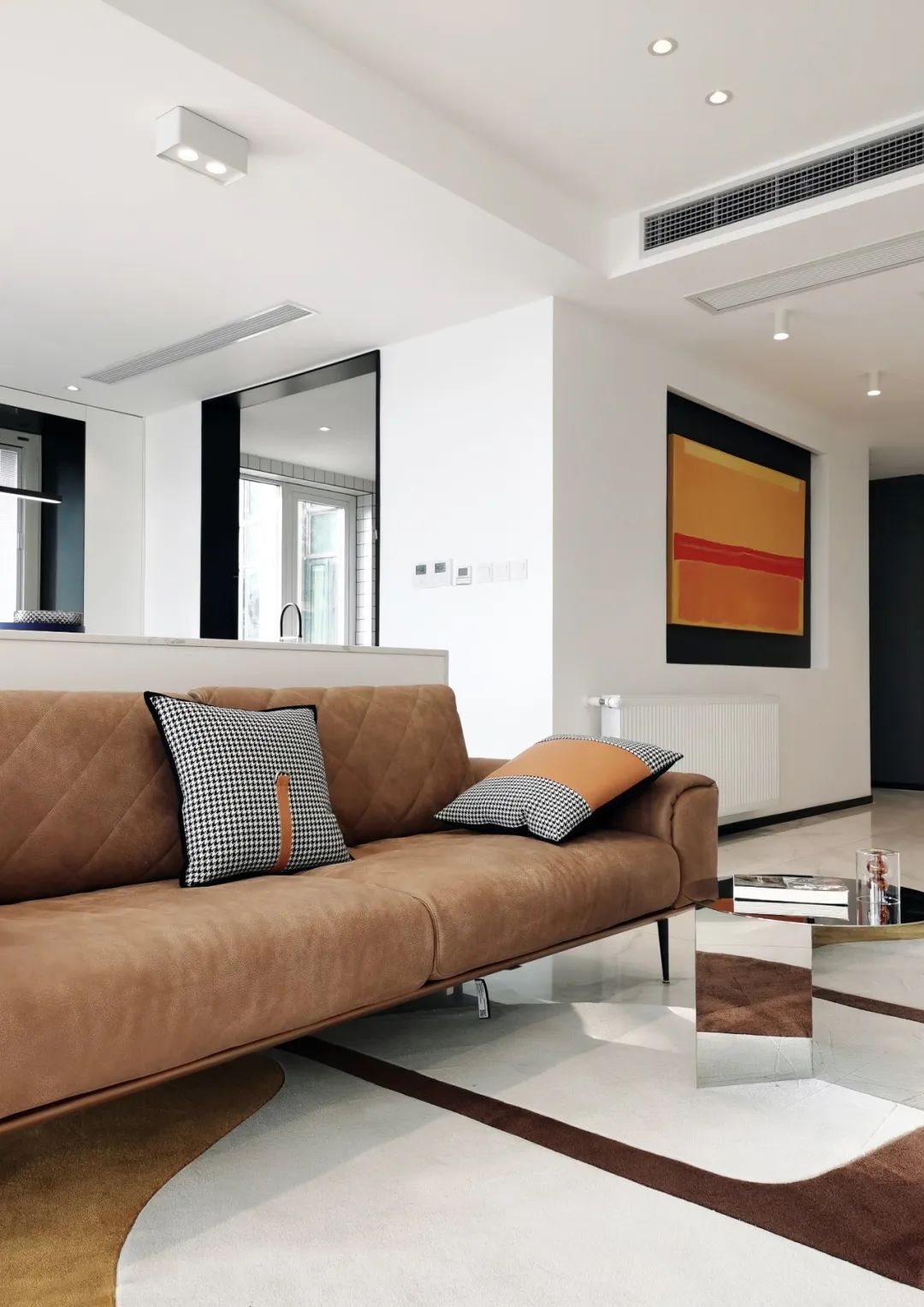 上海 180㎡空中别墅，温暖极简主义打造超美阳光房-22