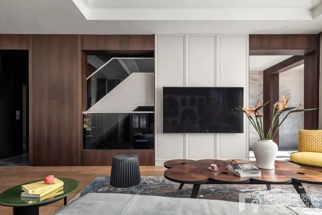 现代简约绿洲之家丨尚层别墅装饰-26