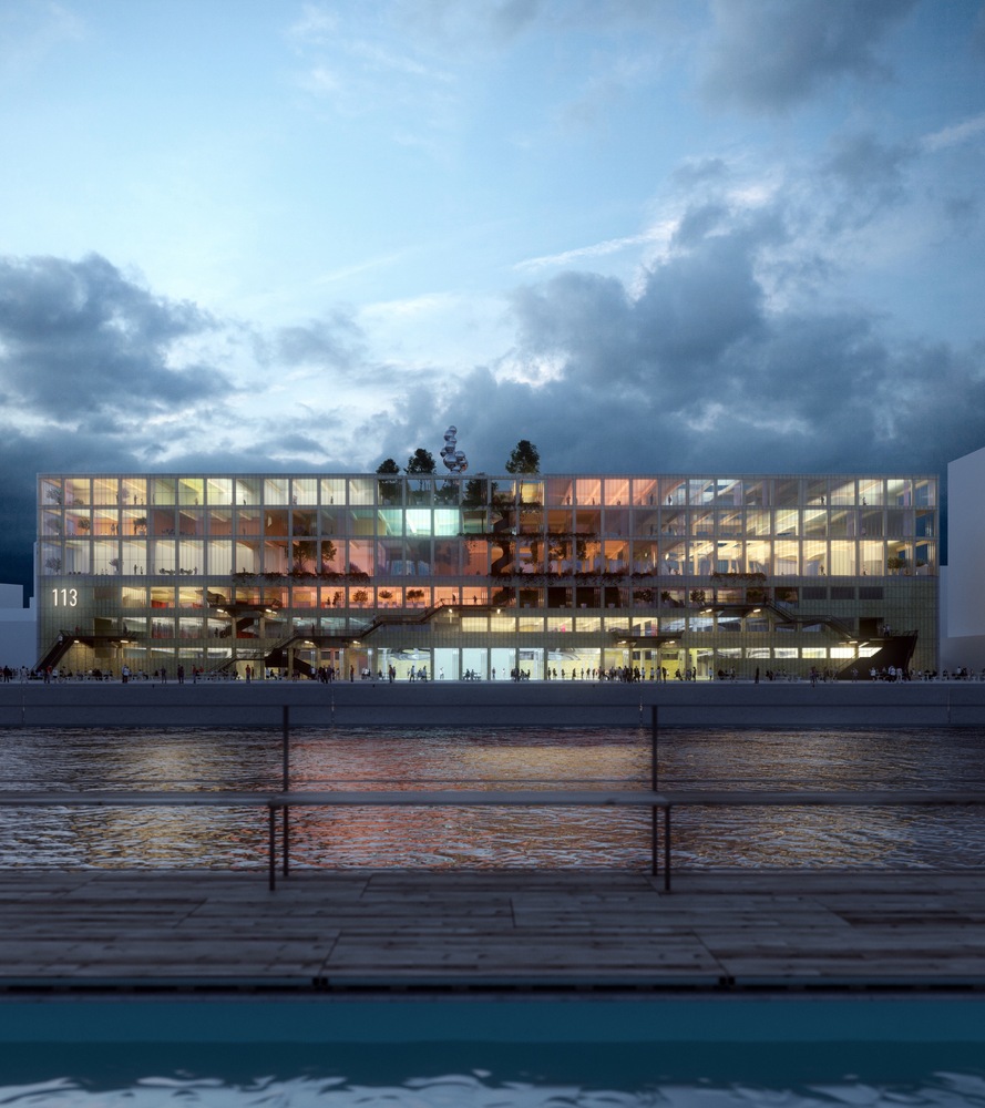 MVRDV 和 BSK 在哥德堡历史仓库上打造木结构新建筑-1